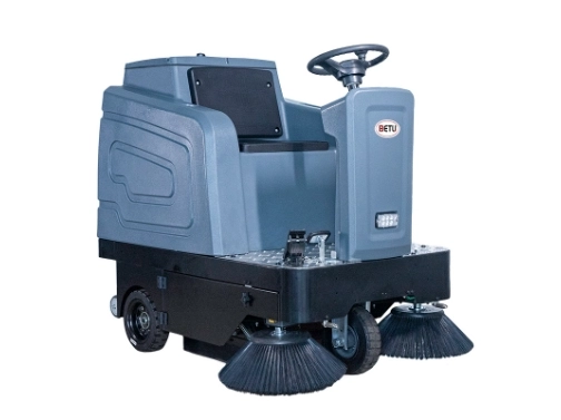 BETU BT-1250: High-Quality Industrial Ride-On Floor Sweeper Cleaning Machine