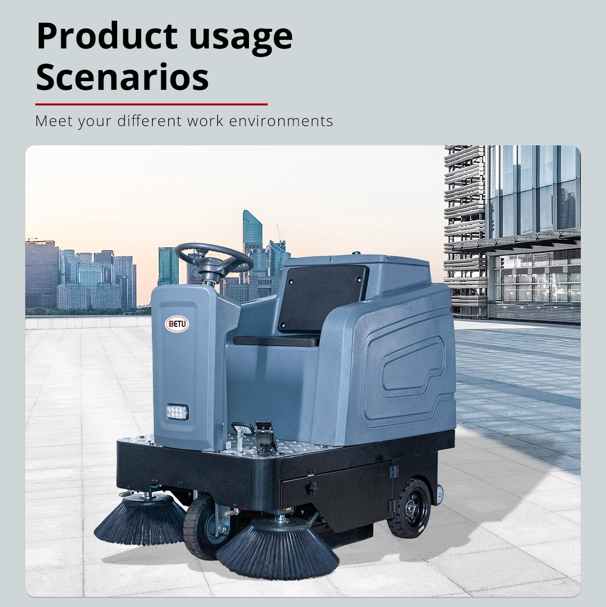 Road Sweeper Cleaning Machine