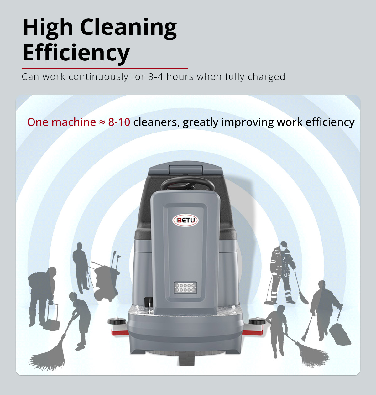 BT-D5S Driving Floor Scrubber 