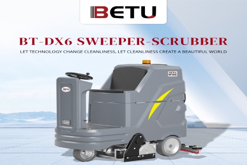 Elevate Your Facility’s Cleanliness with the BT-D8 Ride-On Floor Scrubber Drier