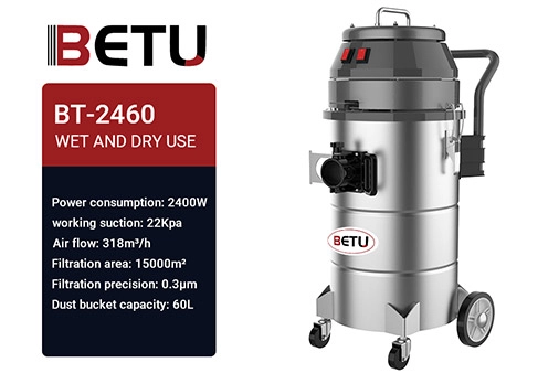 Advantages of Using BETU Industrial Vacuum Cleaners