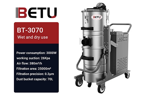 BETU BT-3070 Factory Price Heavy Duty Vacuum Cleaner