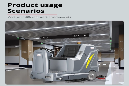 Overview of BETU Electric Floor Scrubber Usage Scenarios