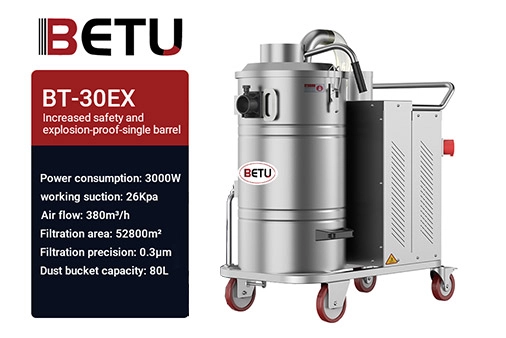 BETU BT–30EX Explosion-proof Wet And Dry Vacuum Cleaner