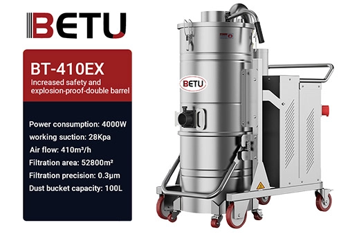 BETU BT-410 Explosion-proof Industrial Vacuum Cleaner