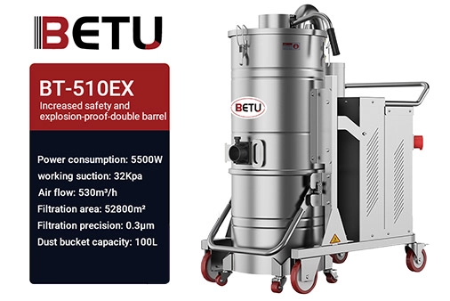 BETU BT-510 Explosion-proof Industrial Vacuum Cleaner